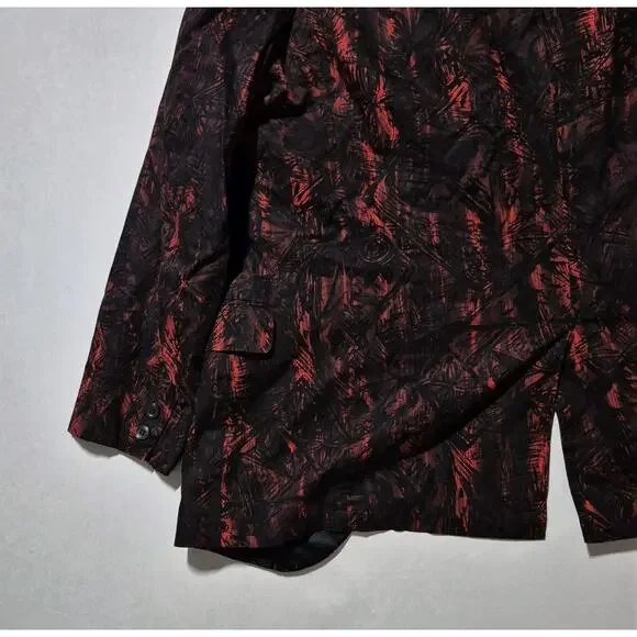 After Six Rudofker Vintage Red Tuxedo Blazer 40 Short